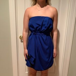 Express strapless formal dress, worn once!